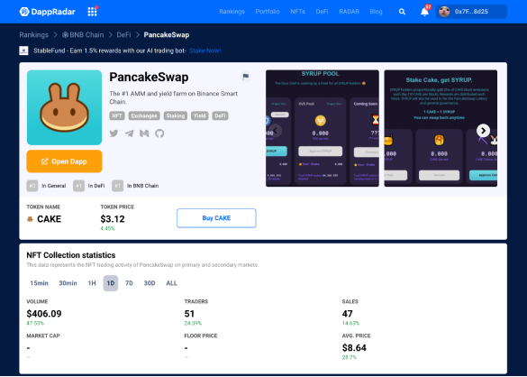 Single dapp interface before the design system